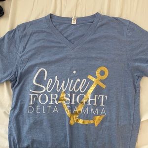 delta gamma v neck